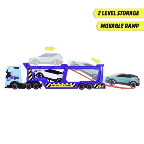 Autotransportér Volvo FH 16, 40 cm + 3 auta