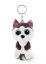 NICI Glubschis klíčenka pes husky Barkley 9cm