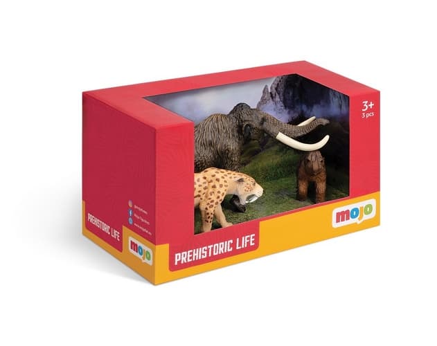 Mojo Prehistoric Mammals Starter Set 3 pcs