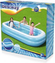 Felfújható családi úszómedence Bestway 262x175x51cm