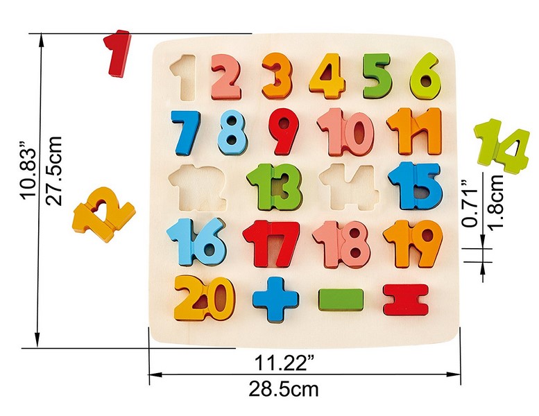 Hape Puzzle Cifre