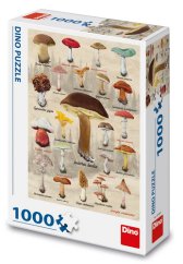 Puzzle Houby koláž 1000