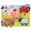 Bigjigs Toys Inserire la fattoria dei puzzle