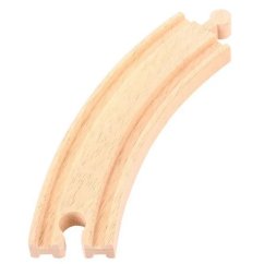 Bigjigs Rail Long Round Rail 17 cm 4 szt.