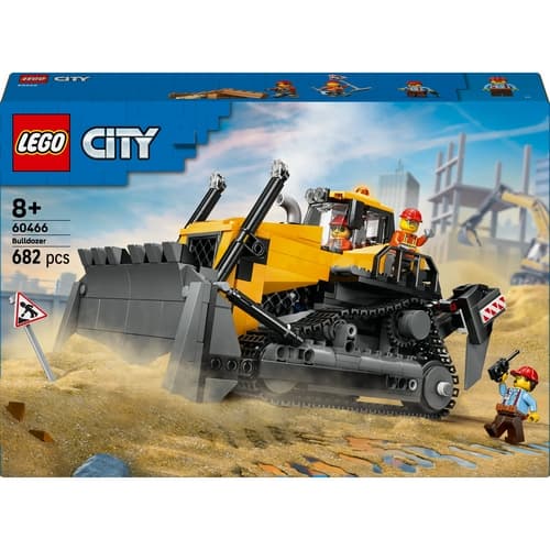 LEGO CITY 60466 Żółty buldożer