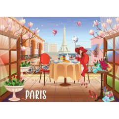 Brain Tree Puzzle Amore da Parigi 1000 pezzi