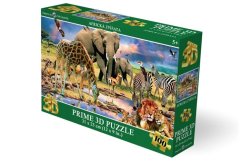 Puzzle 3D - Animale africane