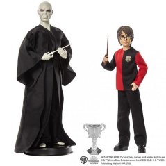 PACK DE 2 POUPÉES HARRY POTTER ET V VOLDEMORT