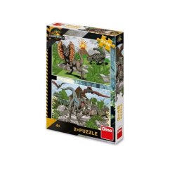 Jurassic World Puzzle 2x48 elementów