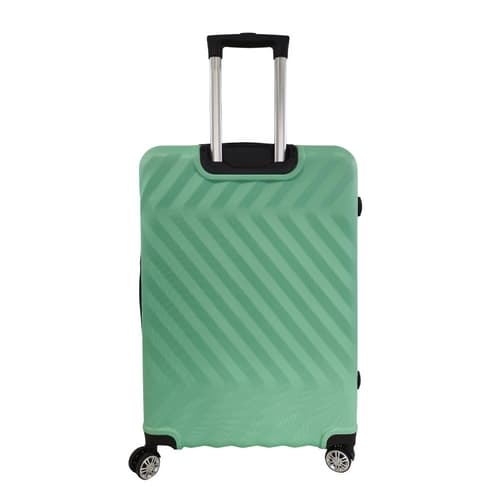 Bavy Cestovní kufr skořepinový 28" Waves Light green