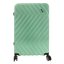 Bavy Cestovní kufr skořepinový 28" Waves Light green
