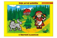 Puzzle Scufița Roșie 26x17cm 24 piese My First Fairy Tales