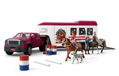 Schleich 42705 Mașină Lakeside cu remorcă
