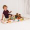 Bigjigs Rail Train en bois Dinosaures