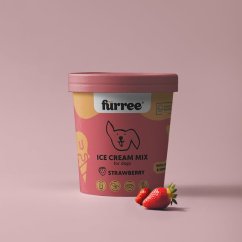 Fürree Fagylalt Eper Fagylalt kutyáknak 60g