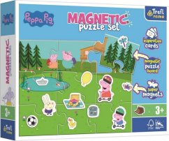 Puzzle magnético Peppa y su diversión/Peppa Pig 12 piezas