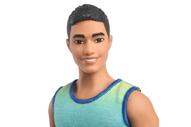 Barbie model Ken - ombre tílko a kraťasy HYV00 TV