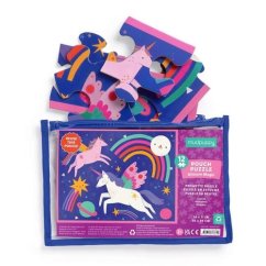 Mudpuppy Puzlle Licorne Magie en sachet 12 pièces