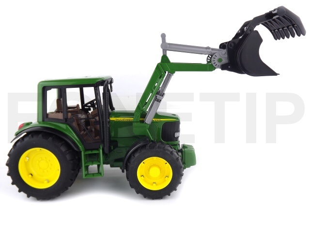 Bruder 2052 Traktor John Deere 6920 + čelní nakladač