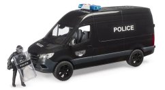 Bruder 2685 MB Sprinter rendőrségi rohamcsapatos rendőrrel