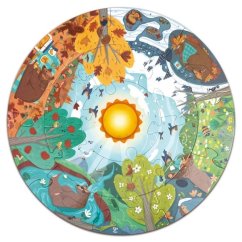 Puzzle - les quatre saisons