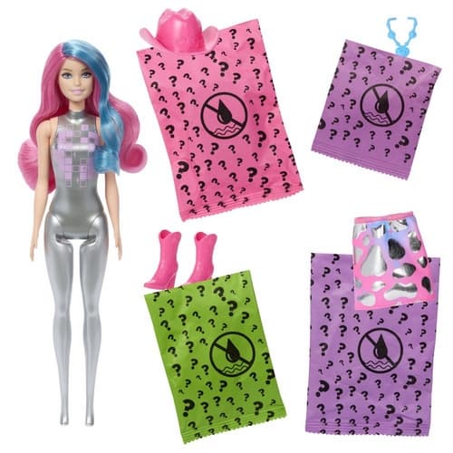 Barbie COLOR REVEAL disco hvězda