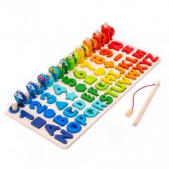 Two Kids Multifunctional Board Jigsaw 5in1 (en anglais)