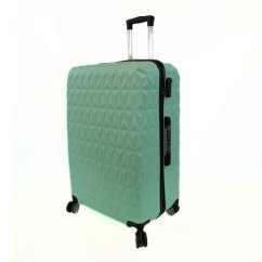 Bavy Keményhéjú bőrönd 28" Diamond, világoszöld