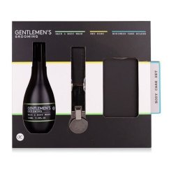 Set de baie GENTLEMEN'S GROOMING cu suport pentru cărți de vizită ACCENTRA