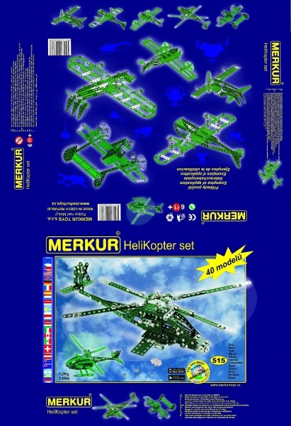 Súprava vrtuľníka Merkur