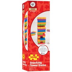 Bigjigs Toys Színes Jenga játékok