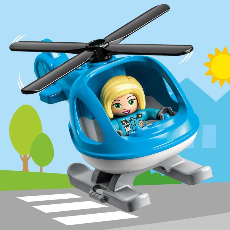 Lego Duplo 10959 Poste de police et hélicoptère