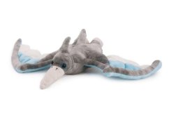 Pluș dinozaur pterosaur 40x28cm gri