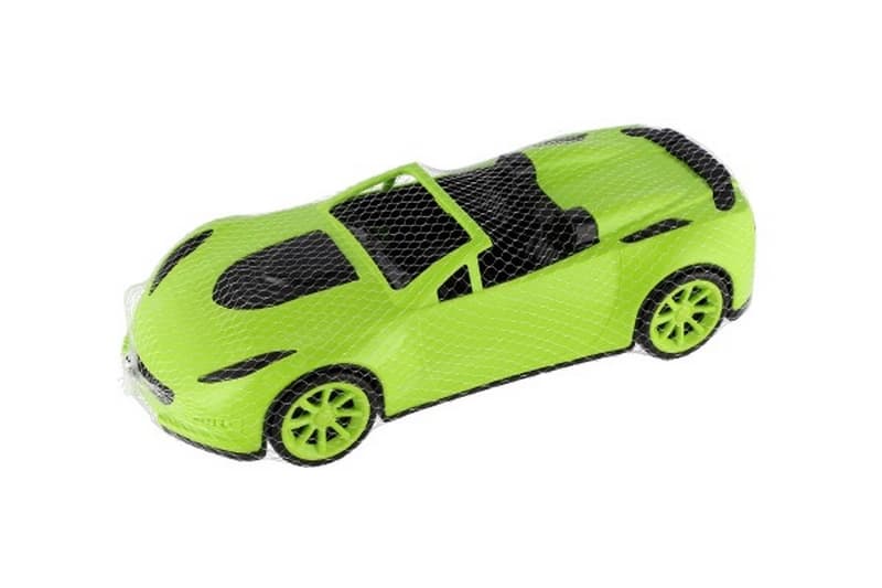 Auto sportovní plast na volný chod v síťce