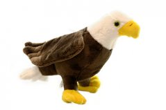 Águila de peluche