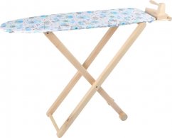 Tabla de planchar de madera para niños con patas pequeñas