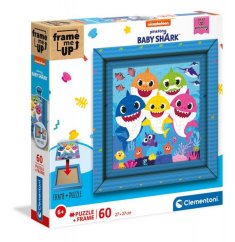 Puzzle 60 pièces Frame me up - Baby Shark