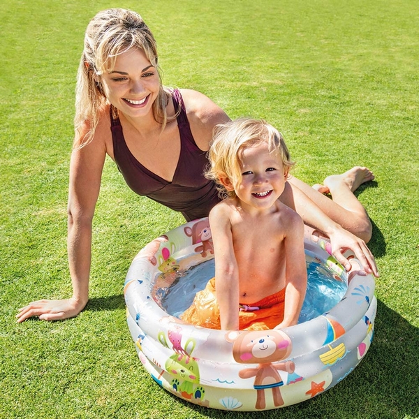 Intex 3-kruhový bazén pre deti od 1 do 3 rokov 61 x 22 cm