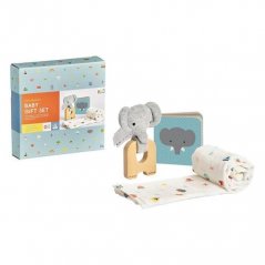 Petit Collage Set de regalo bebé elefante