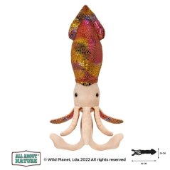 Wild Planet - Peluche Krakatice (calamar)