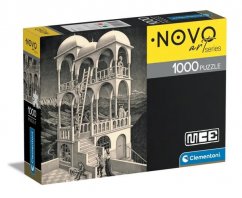 Puzzle 1000 dielikov - Art NOVO - M. C. Escher-Belvedere