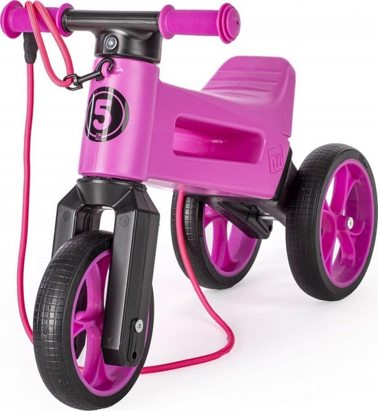 Scooter ROUES FUNNY Rider SuperSport violet 2in1