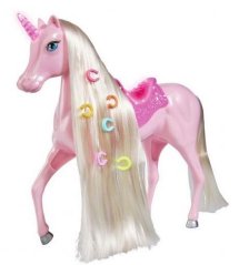 Unicornio brillante para la muñeca Steffi