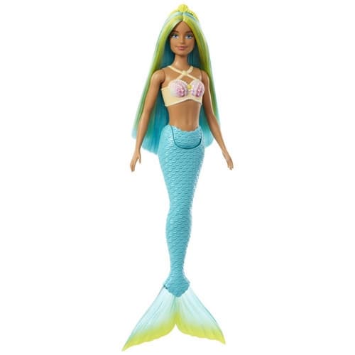 Barbie POHÁDKOVÁ MOŘSKÁ PANNA - MODRÁ