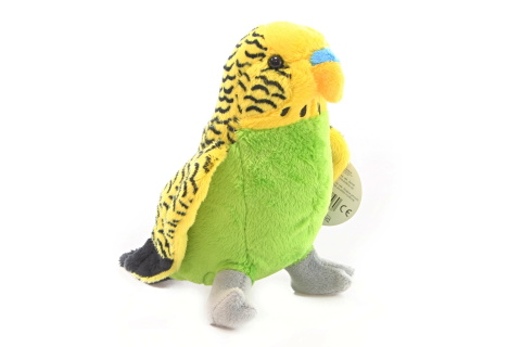 Andulka en peluche jaune