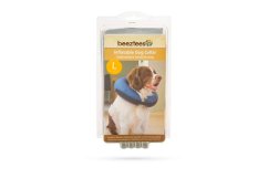 Beeztees Colier pentru câini gonflabil albastru L 40-60cm