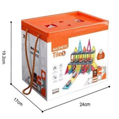 Magnetická stavebnice Garáž 94 ks