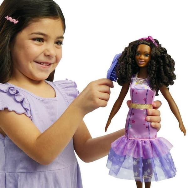 Barbie moje první Barbie panenka den a noc - růžová