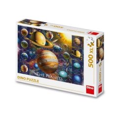 Puzzle 8 planete 500 piese