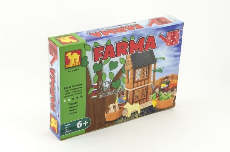 Dromader Farm 28404 173pcs en boîte 25,5x18,5x4,5cm